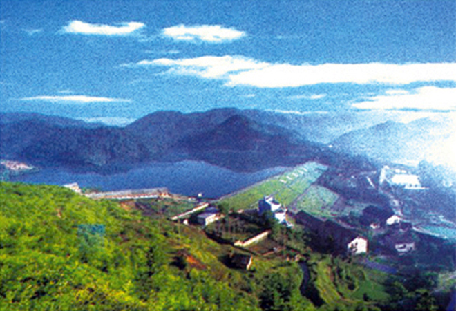 經加固處理的紫云山水庫灌漿3690米